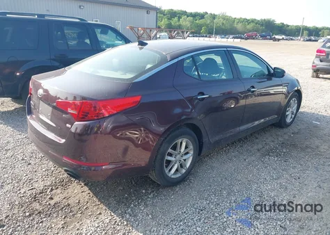 2013 Kia Optima Lx z USA, uszkodzony, nr VIN 5XXGM4A72DG133899